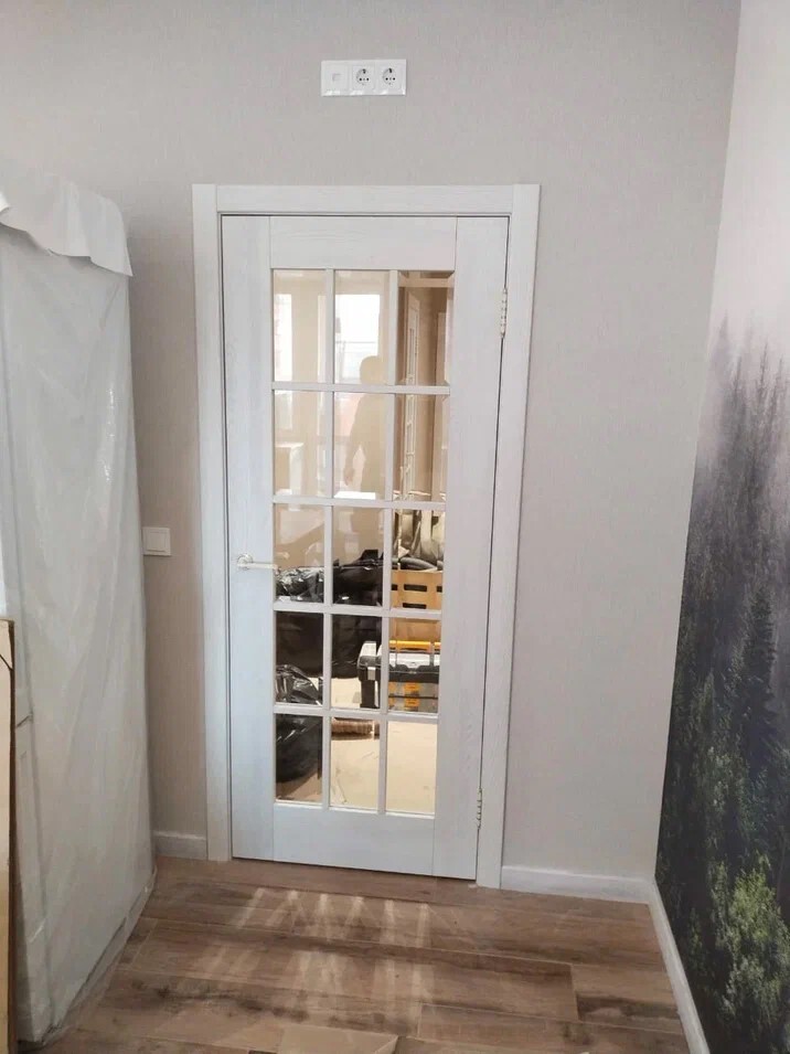 Межкомнатная дверь из брашированного дуба Британия